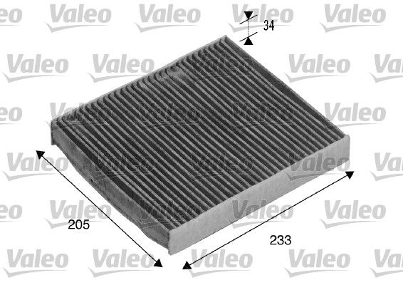 Фільтр, повітря у салоні, Valeo 715511