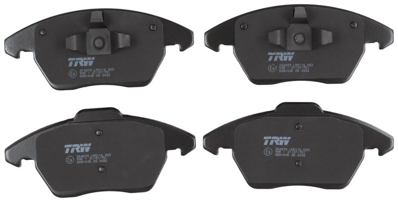 TRW GDB1605 Brake Pad Set, disc brake