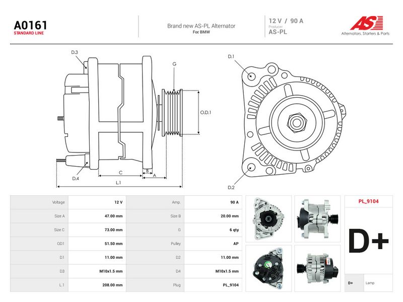 Generaator, AS-PL A0161