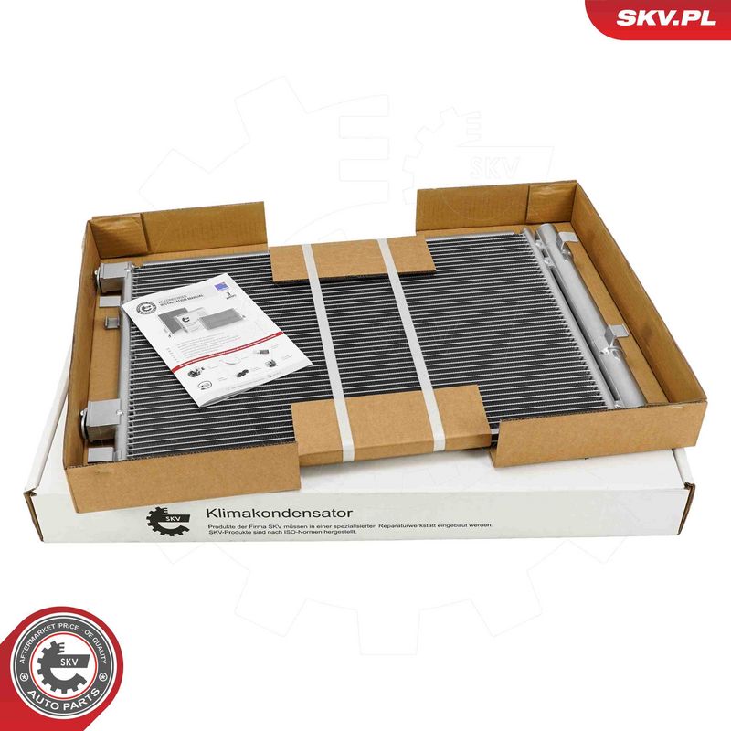ESEN SKV 86SKV298 Condenser, air conditioning