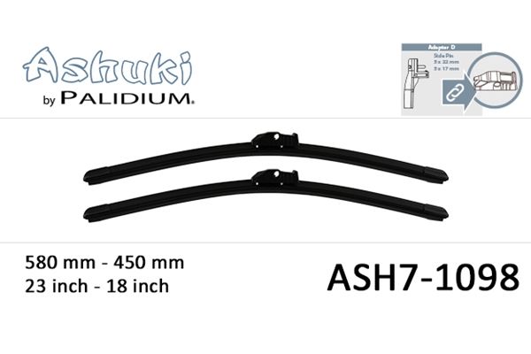 ASHUKI by Palidium törlőlapát ASH7-1098