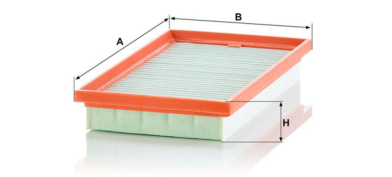 Õhufilter, MANN-FILTER C 3233, 1
