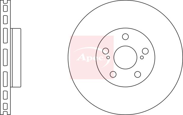 APEC Brake Disc DSK2471