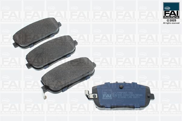 FAI AutoParts Stabdžių trinkelių rinkinys, diskinis stabdys