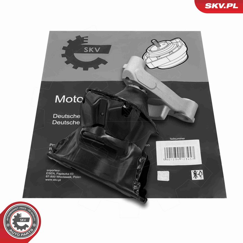 ESEN SKV 75SKV456 Mounting, engine