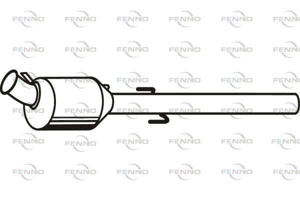 FENNO Korom-/részecskeszűrő, kipufogó P9935DPF