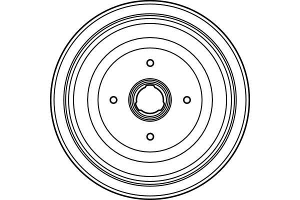 Гальмівний барабан, Trw DB4083