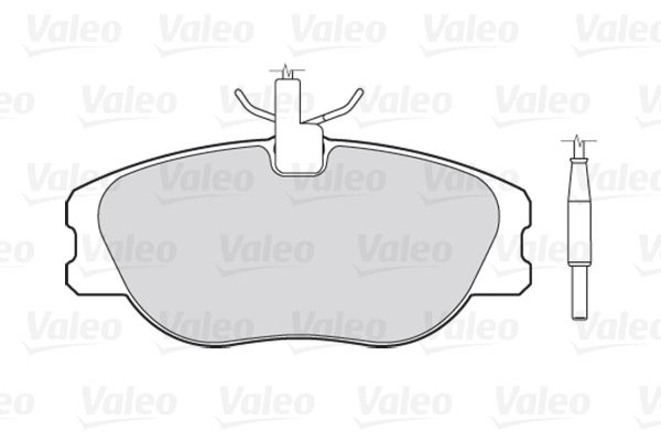 VALEO 301064 Brake Pad Set, disc brake