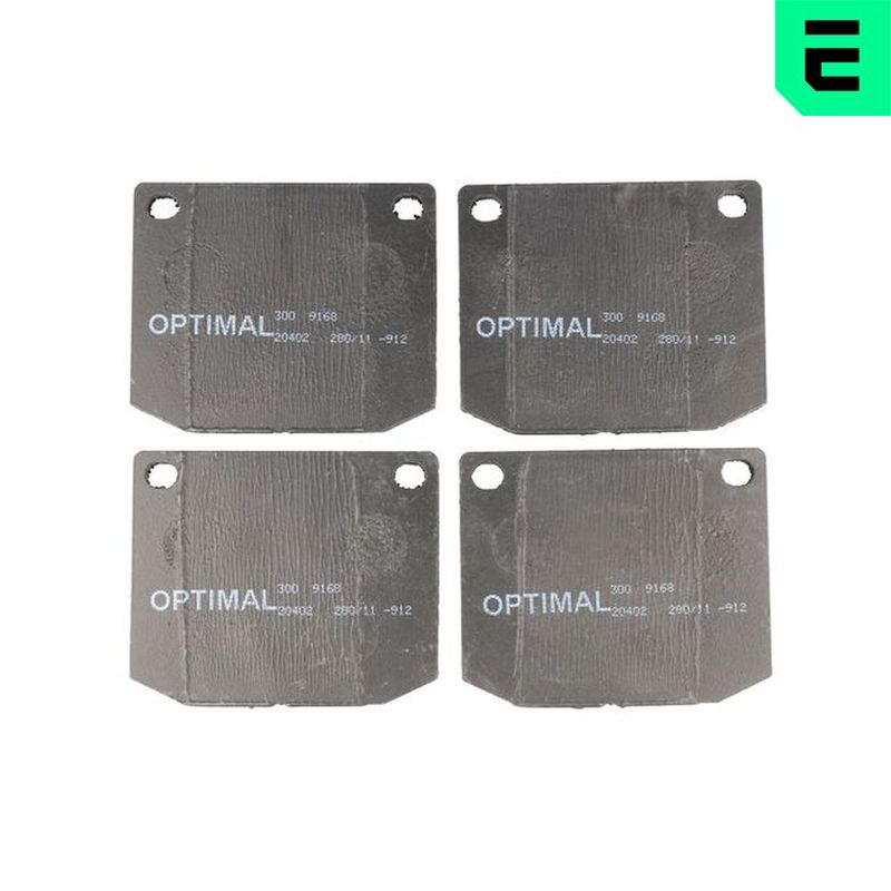 OPTIMAL fékbetétkészlet, tárcsafék 9168