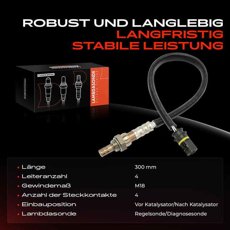 Frankberg 5481FB0017336 Oxygen Sensor