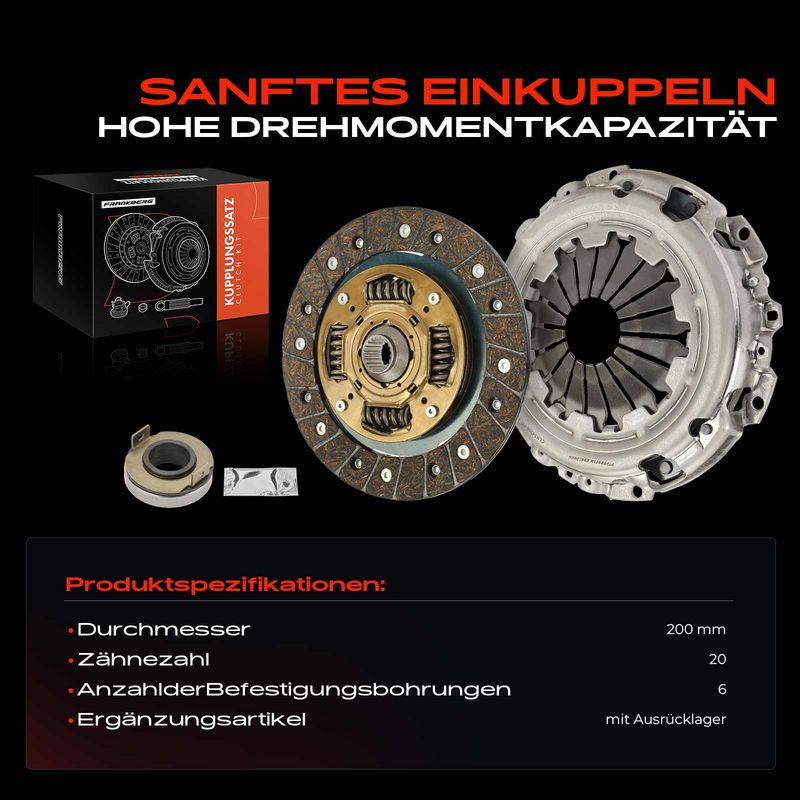 Frankberg 5481FB0037701 Clutch Kit