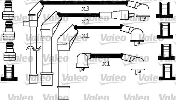 Valeo Ignition Cable Kit 346259