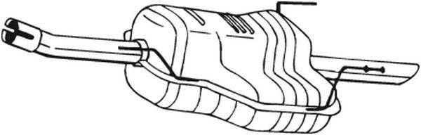 Toba esapament finala 185-471 BOSAL