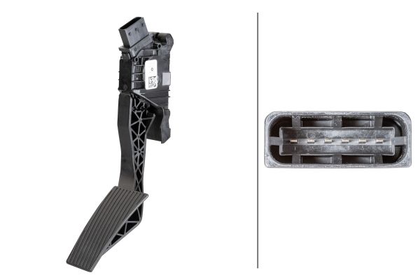 Sensor, posición pedal