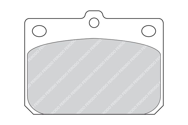 FERODO fékbetétkészlet, tárcsafék FDB85