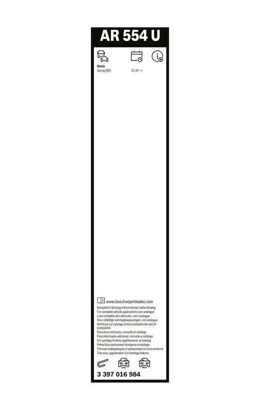 BOSCH 3 397 016 984 Wiper Blade