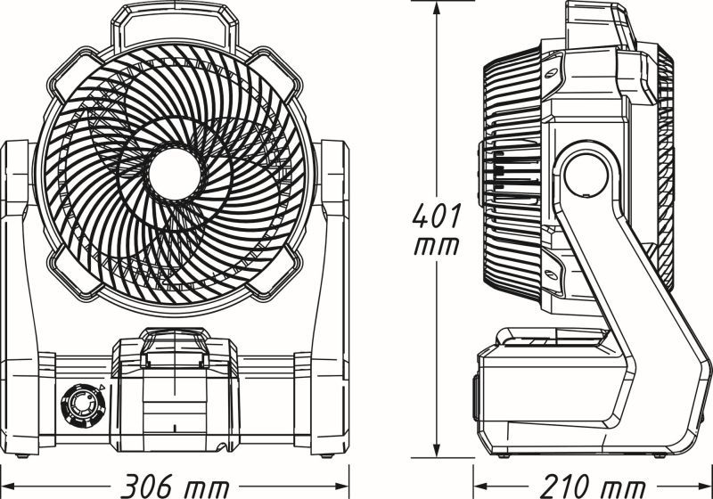 HAZET 9544-10 Fan