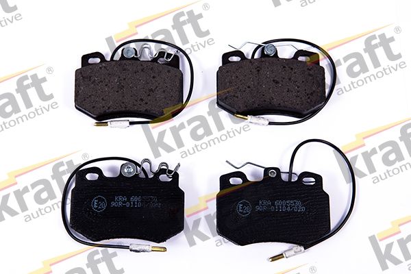 KRAFT Automotive 6005530 Stabdžių trinkelių rinkinys, diskinis stabdys
