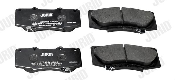 JURID 573435J Brake Pad Set, disc brake