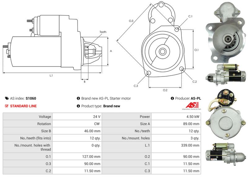 AS-PL S1060 Starter
