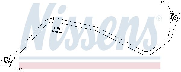 Õliühendus, kompressor, NISSENS 935100