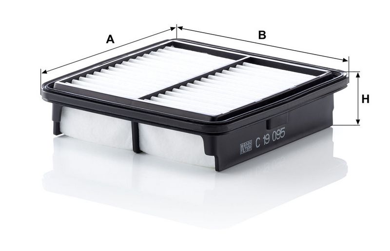 Õhufilter, MANN-FILTER C 19 095