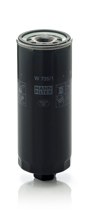 Õlifilter, MANN-FILTER W 735, 1