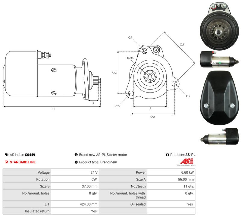 AS-PL S0449 Starter