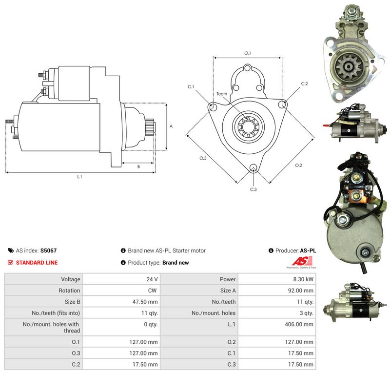 AS-PL S5067 Starter