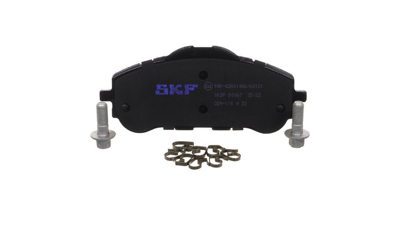 SKF VKBP 80067 Комплект гальмівних накладок, дискове гальмо