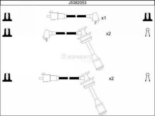 NIPPARTS gyújtókábelkészlet J5382053