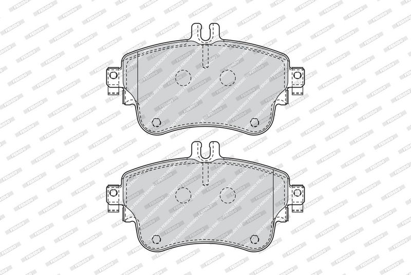FERODO Plaquettes de frein à disque FDB4428