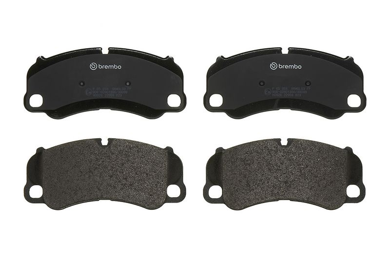 Piduriklotsi komplekt, ketaspidur, BREMBO P 65 054