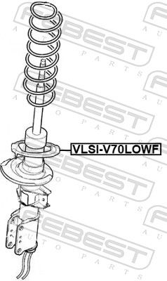 FEBEST VLSI-V70LOWF Spring Seat