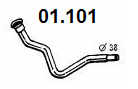 AG & NOVAK 01.101 - Exhaust Pipe