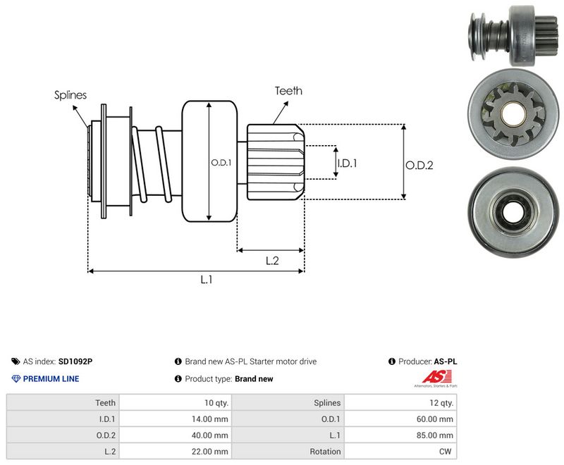 Vabajooks, starter, AS-PL SD1092P