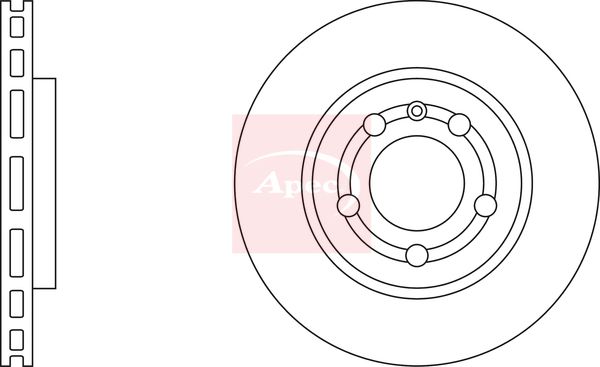 APEC Brake Disc DSK2116