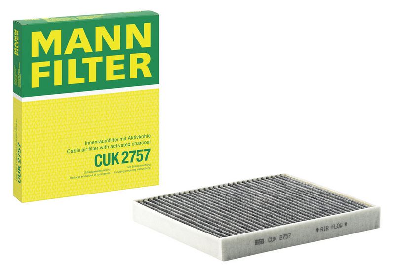 Filter, salongiõhk, MANN-FILTER CUK 2757