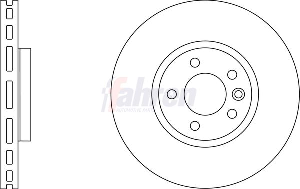 Fahren Brake Disc FBD7159