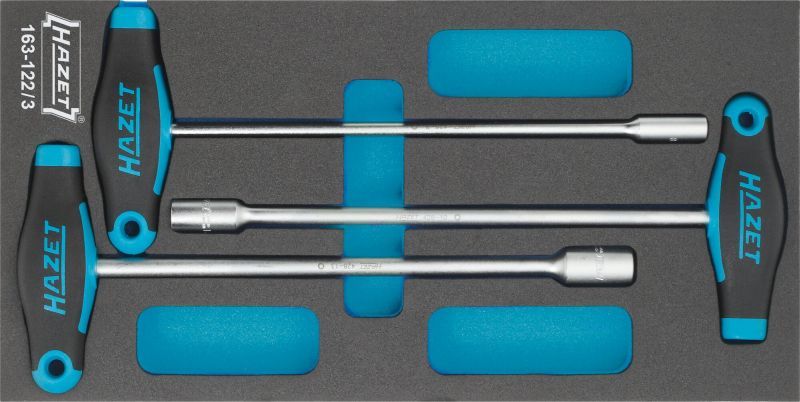 Set chei tubulare HAZET 163-122/3