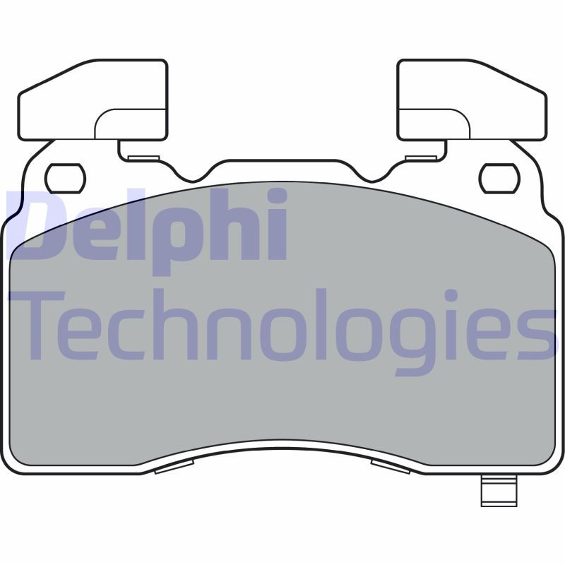 DELPHI OPEL тормозные колодки передние Insignia B 17-