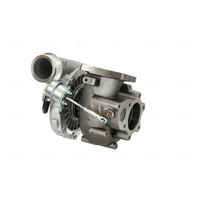 Turbocompressor (met bevestigingskit) past: DAF 85 CF, 95 XF, CF 85, XF 95  BOVA FUTURA, MAGIQ, SYNERGY  SOLARIS VACANZA VF390M-XF355M 01.97-