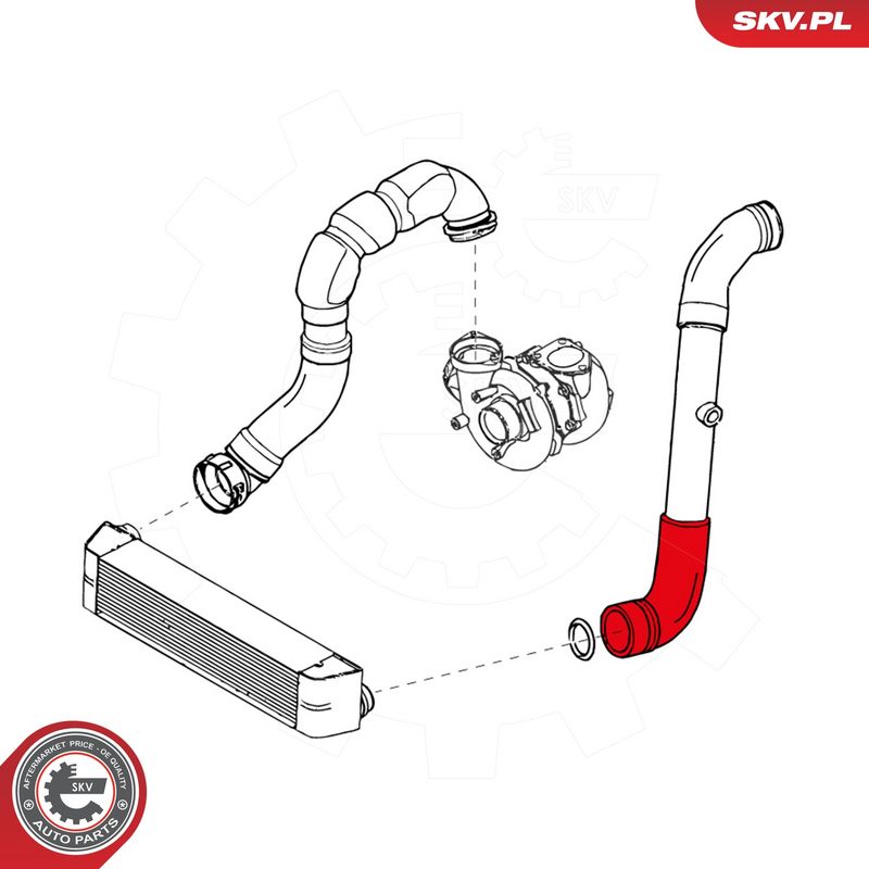 Laadimisõhu voolik, ESEN SKV 43SKV387