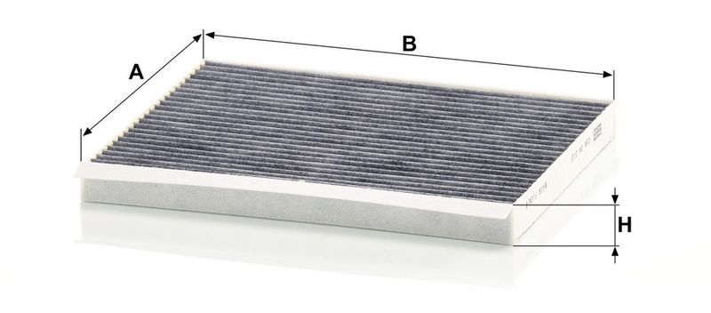 Filter, salongiõhk, MANN-FILTER CUK 24 013