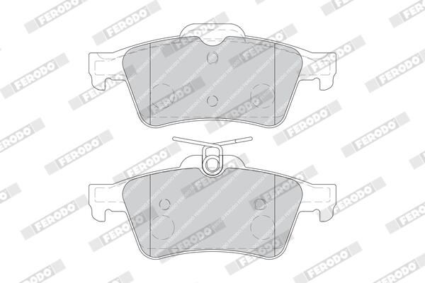 FERODO Plaquettes de frein à disque FDB1766