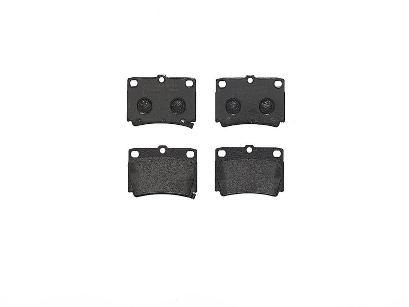 комплект спирачно феродо, дискови спирачки BREMBO