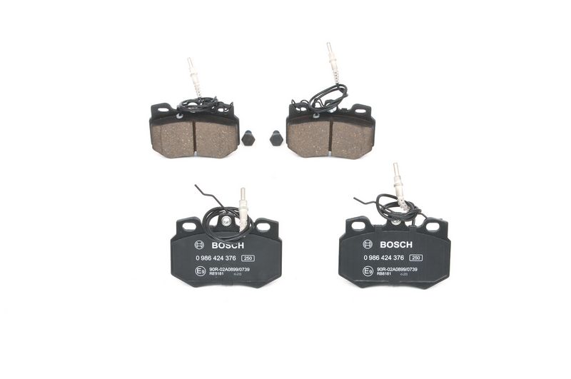 BOSCH 0 986 424 376 Brake Pad Set, disc brake