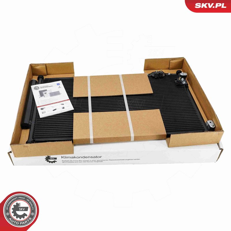 ESEN SKV 86SKV355 Condenser, air conditioning