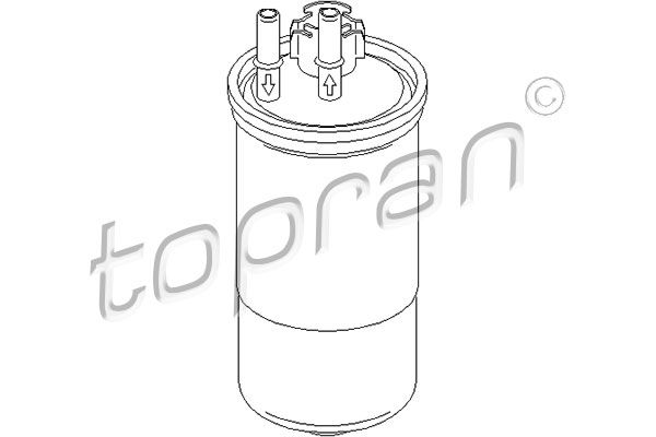 Фільтр палива, Topran 302132