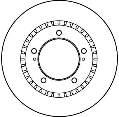 TRW DF4156 Brake Disc